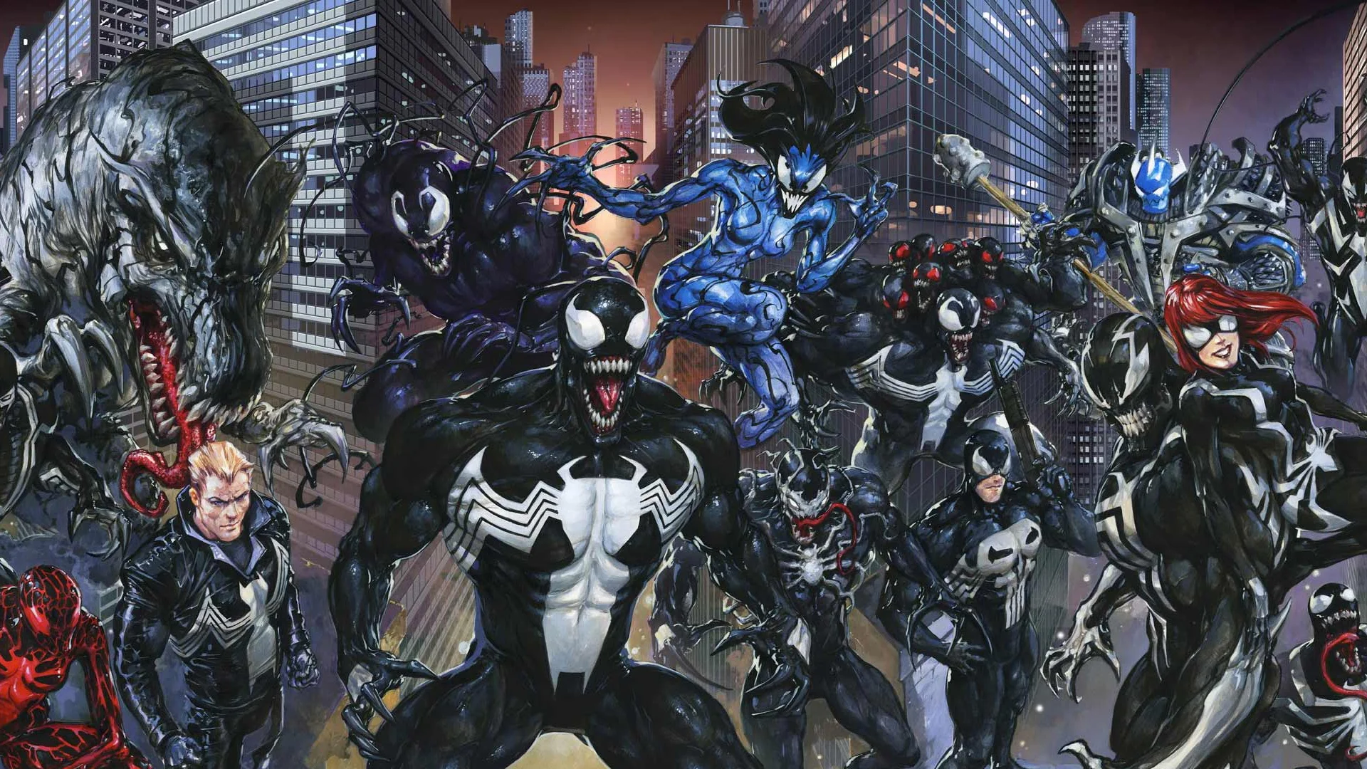 Venomverse Марвел комикс