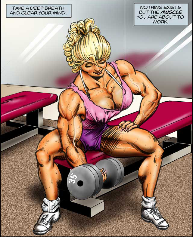 Female muscle lust