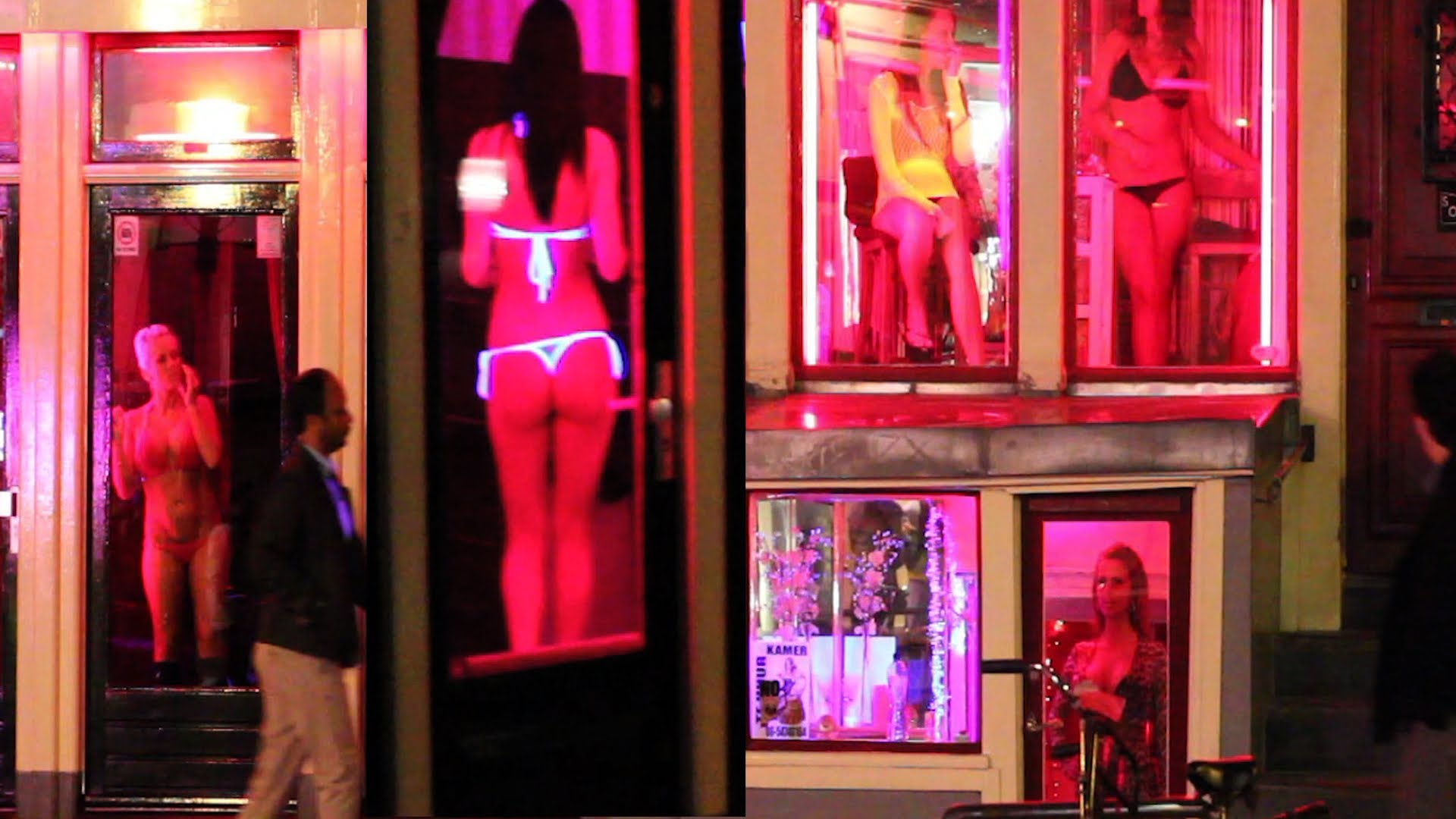 Hooker red light district