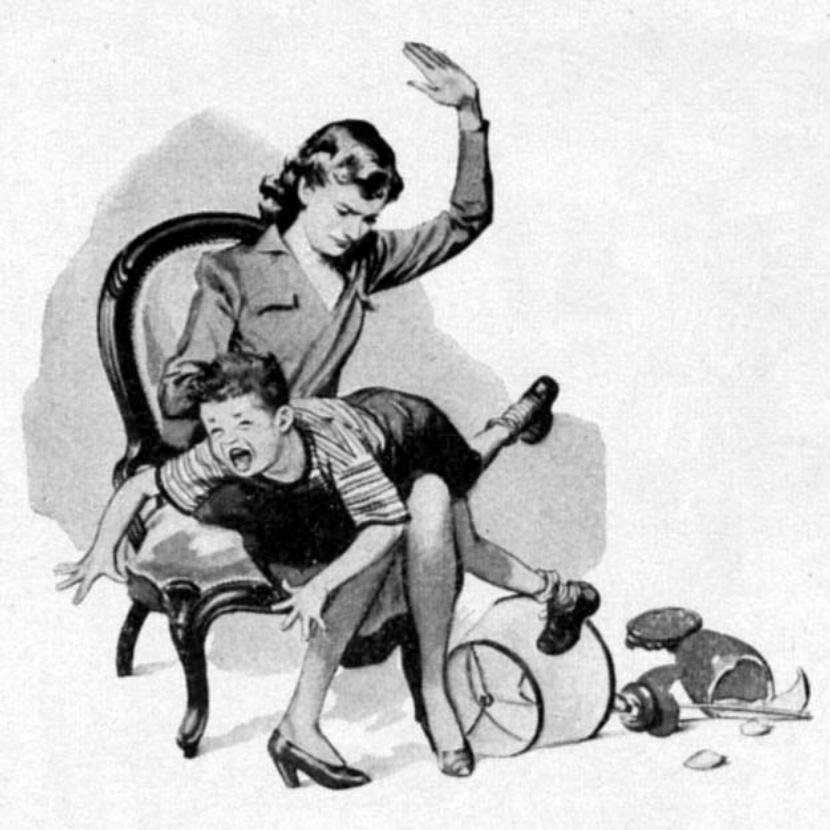 Amateur my favorite babysitter spanking