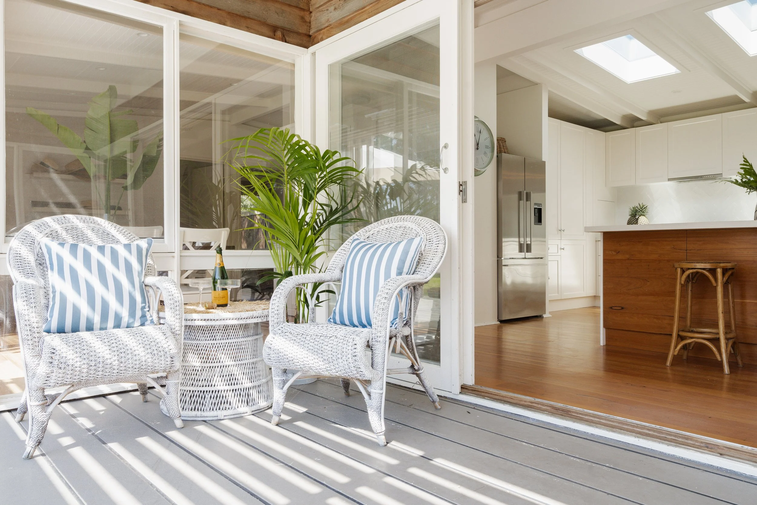 Blairgowrie Beach House styled interior photography