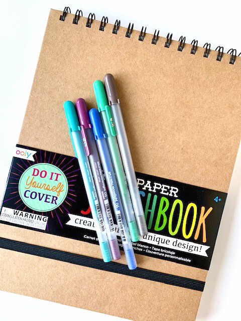 CARRY ALONG SKETCH PAD WITH SET OF SEVERAL PENCILS — Pickle Papers