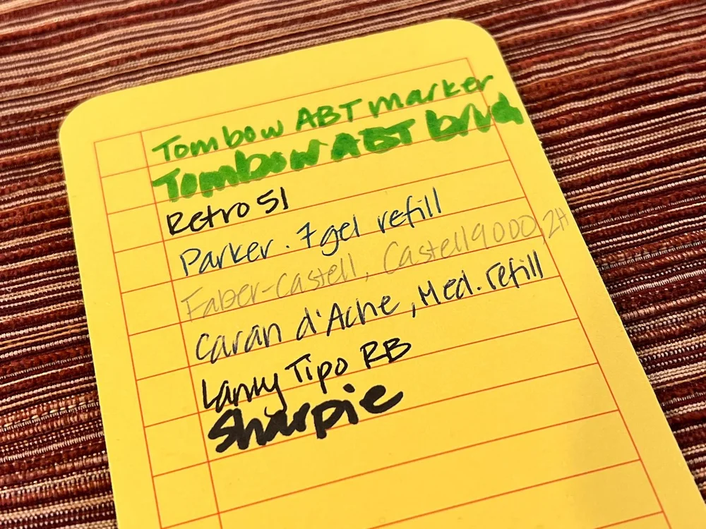 Foglietto Memo Cards