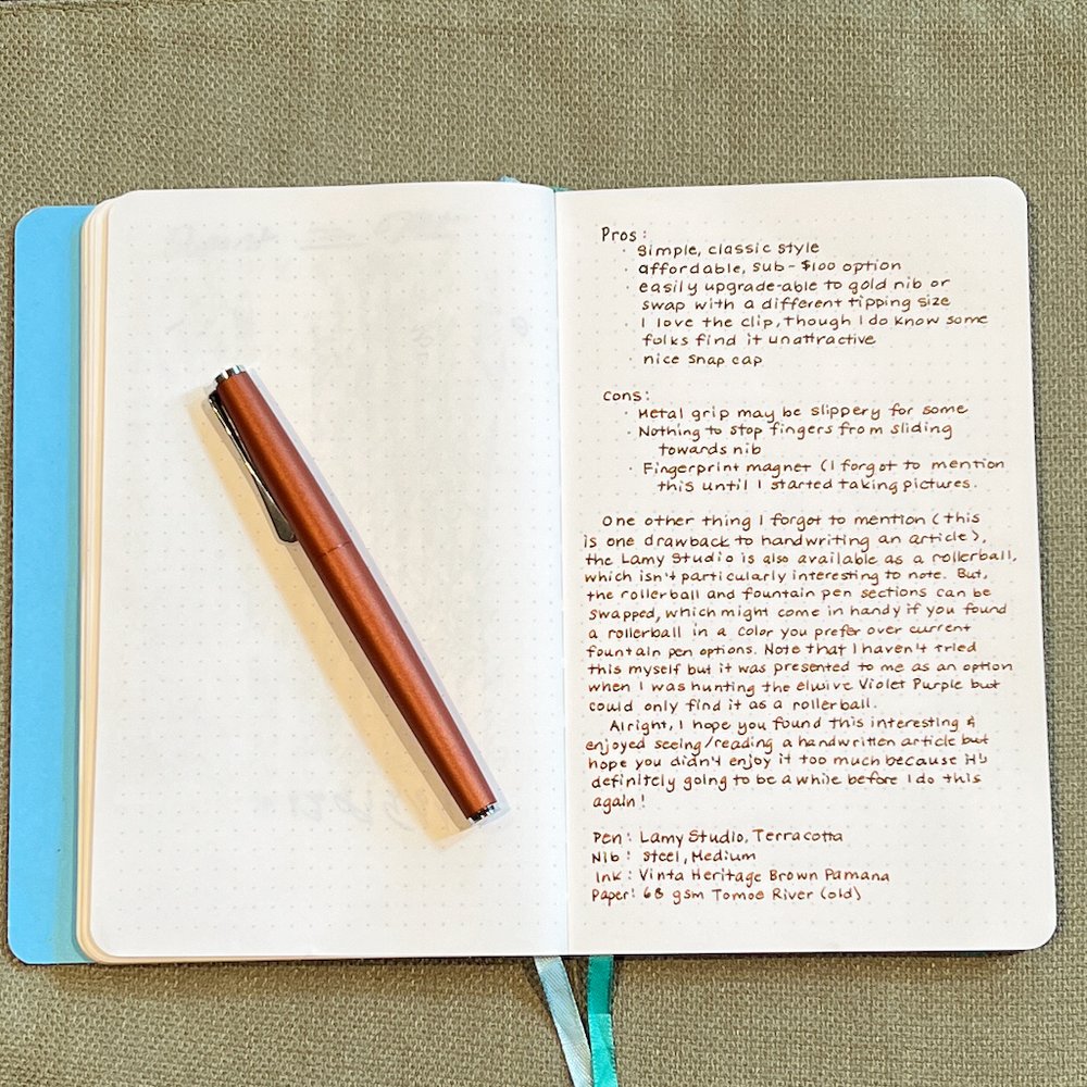 Lamy Studio Fountain Pen