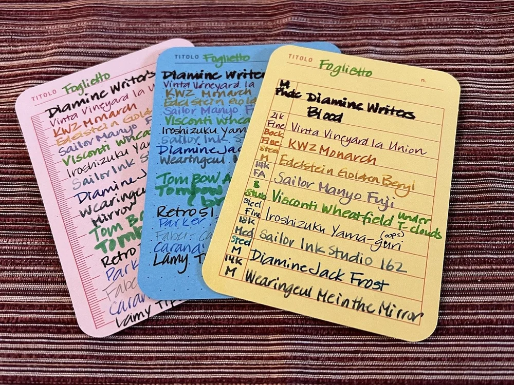 Foglietto Memo Cards