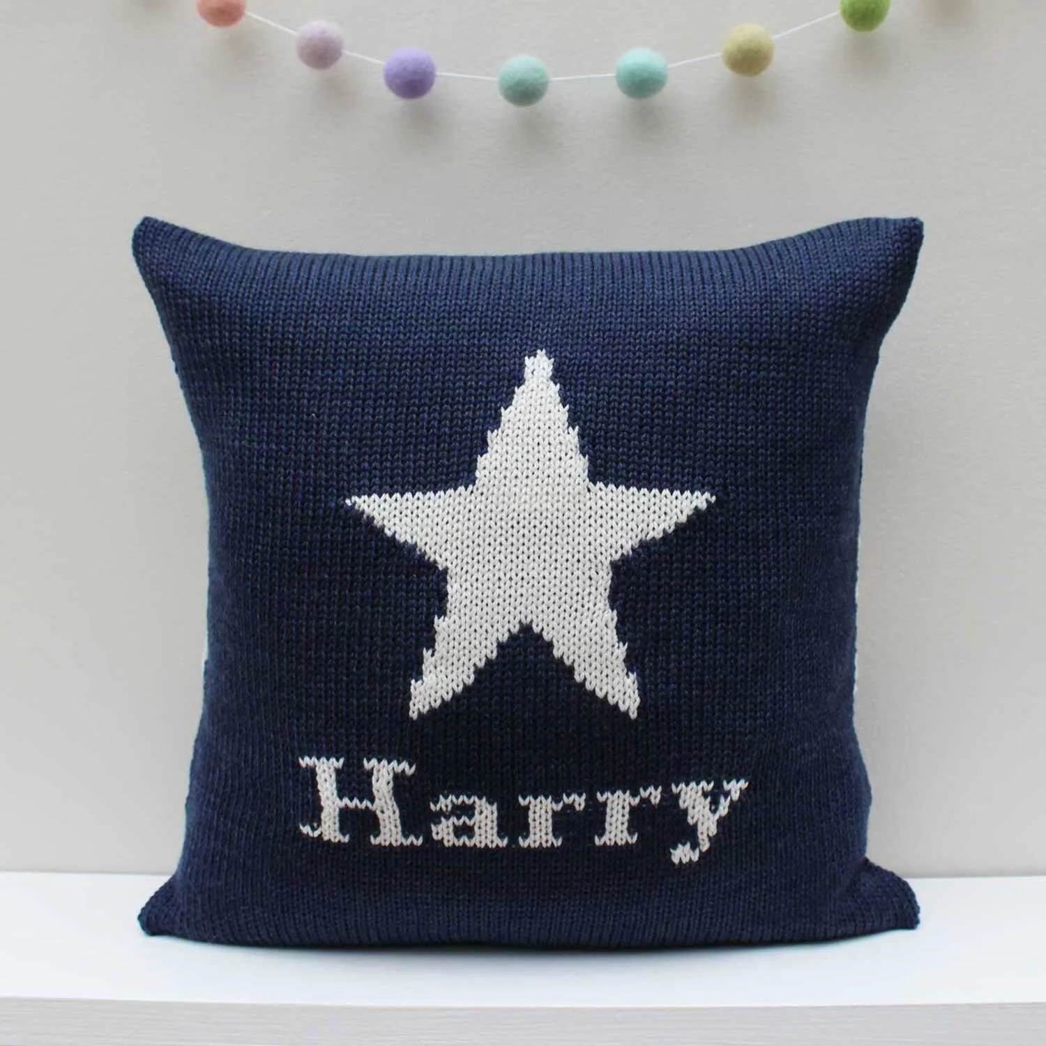 star cushion pattern