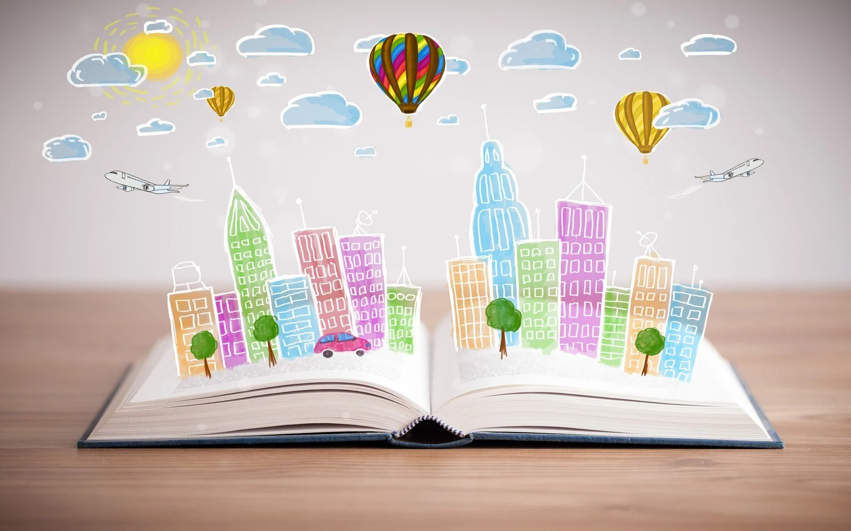 Фон книги для детей