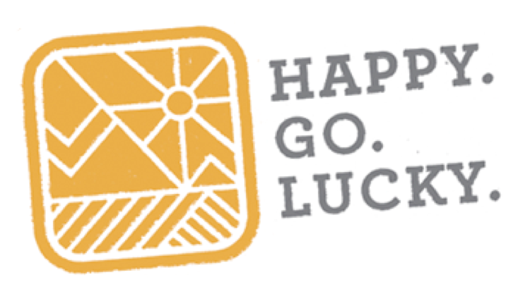 Happy. Go. Lucky.