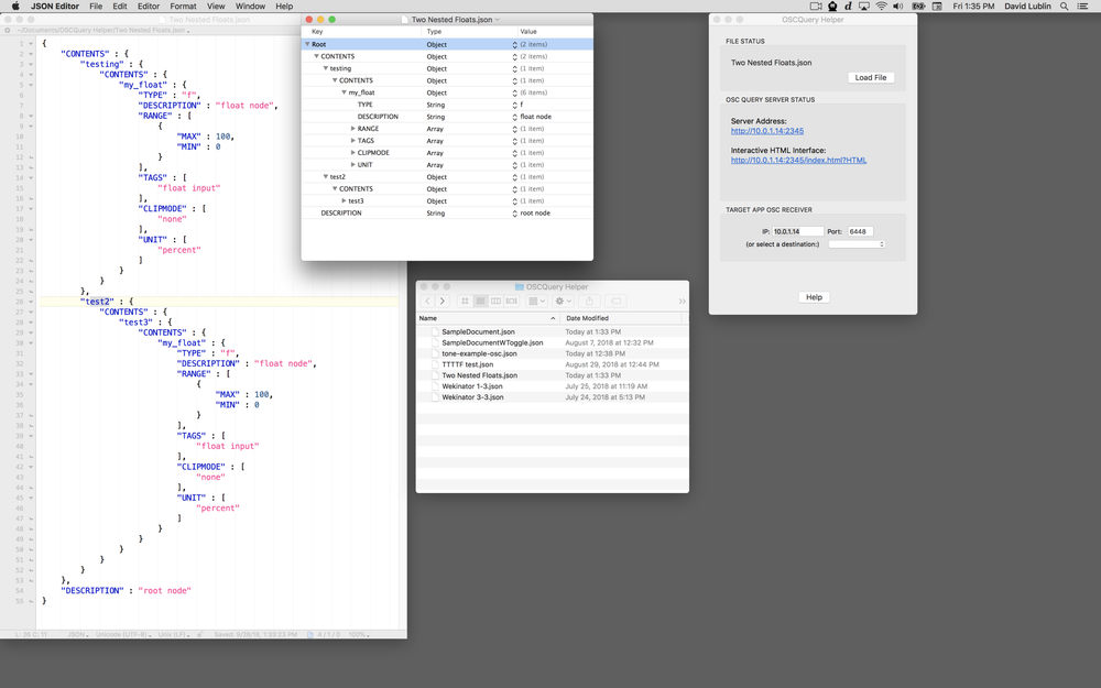 Template JSON files can be created with your favorite text editor or specialized JSON editing tools.