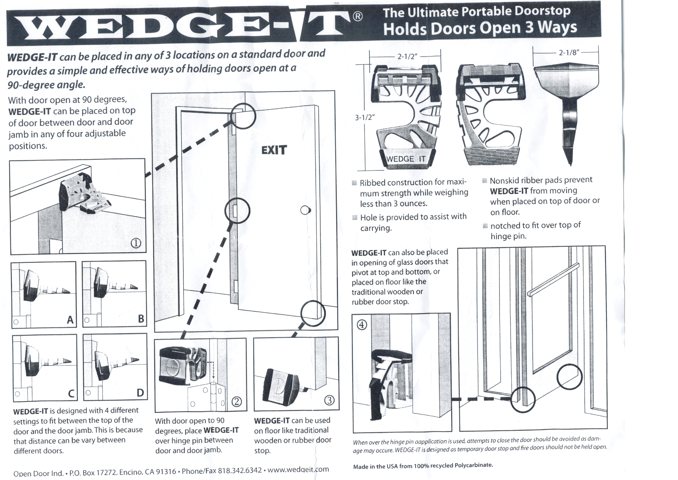 Door Stop K Tech International