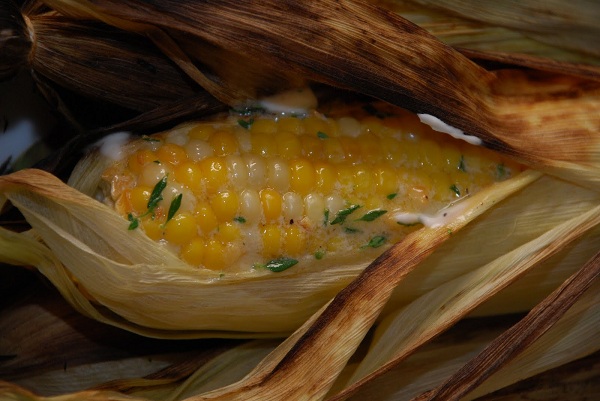 烤玉米棒和柠檬百里香butter.jpg