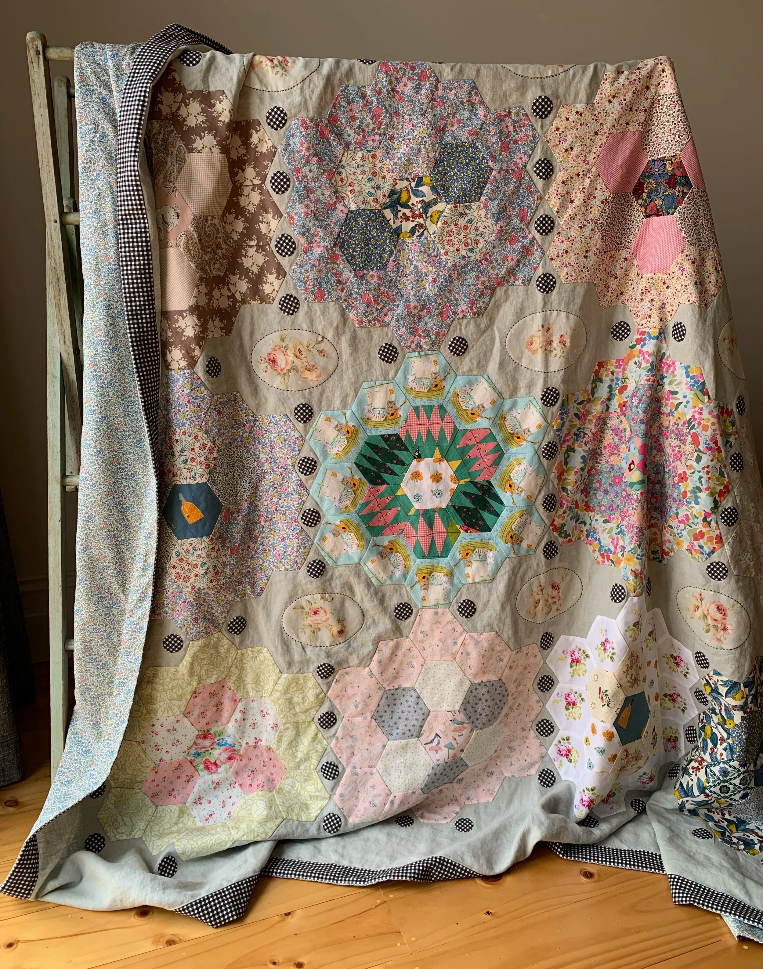 big blooms quilt pattern