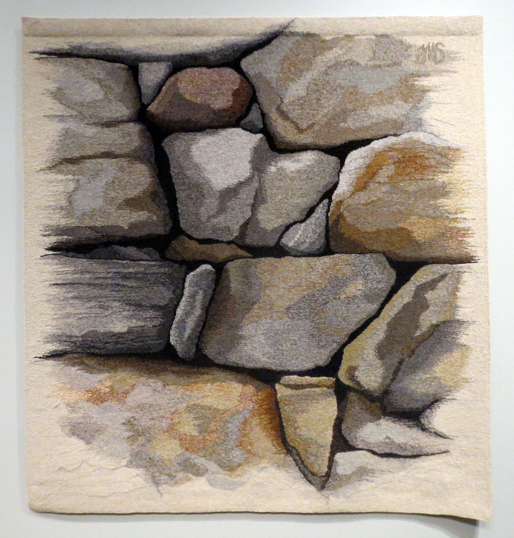 Tommye Scanlin,因为记忆,64 x 60英寸,羊毛和棉花,捷报比分网即时比分编织