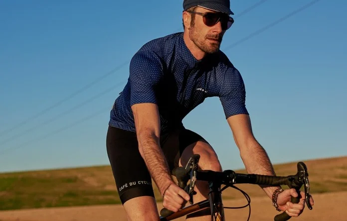 navy blue cycling jersey