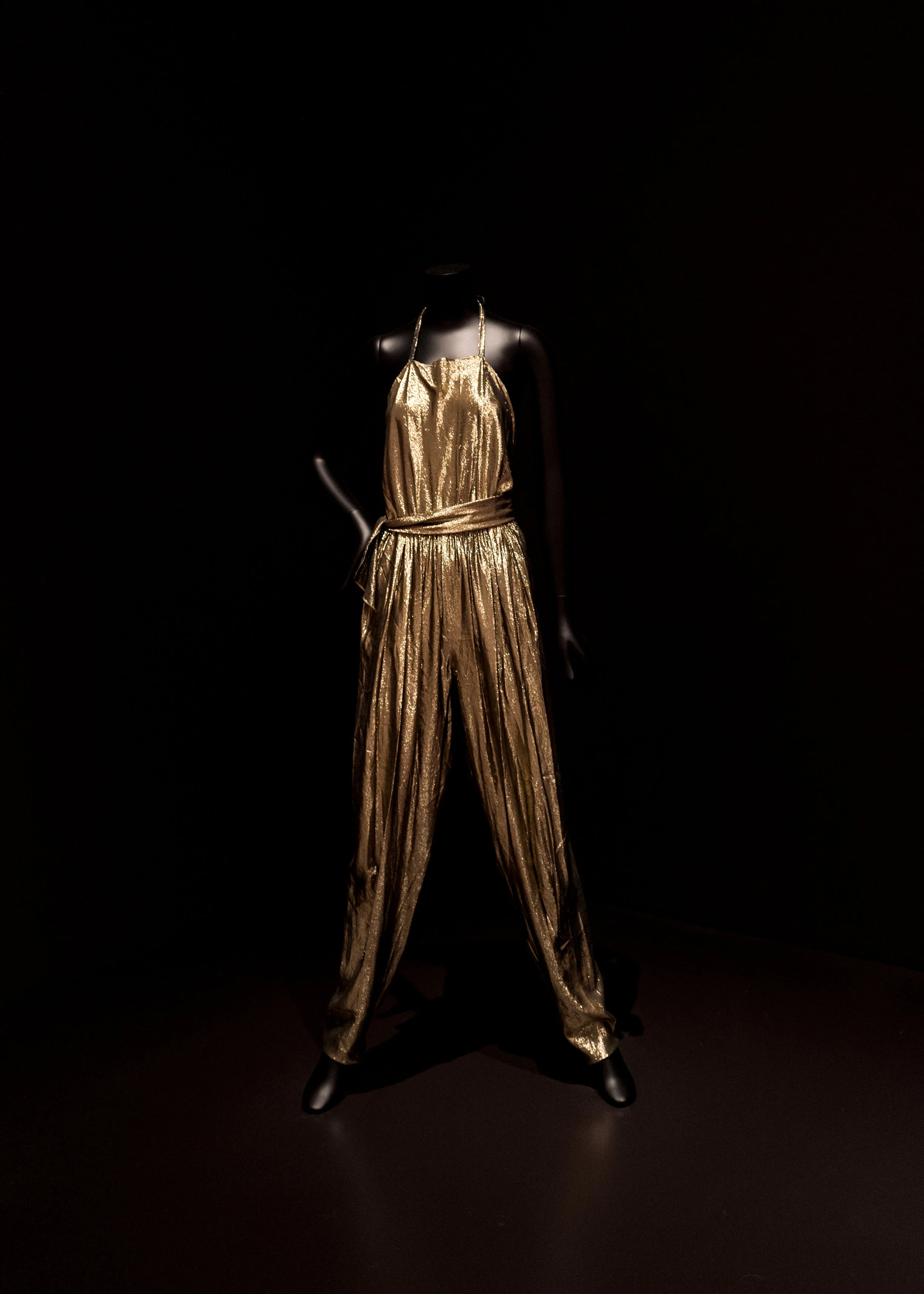 vintage gold jumpsuit