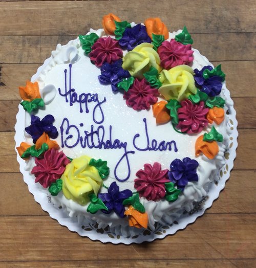 Trefzger S Decorated Cake With Flowers Trefzger S Bakery