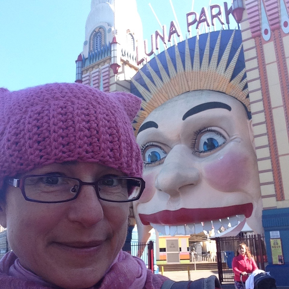 Deb and the face.jpg