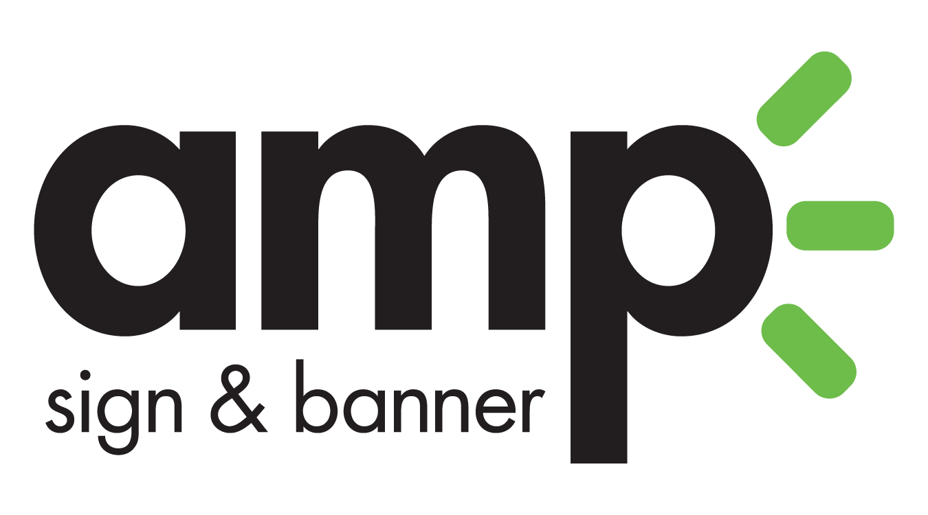 amp sign & banner