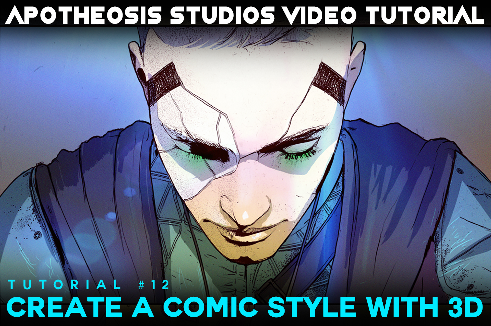 Creating A Comic Book Style With 3d Video Tutorial 12