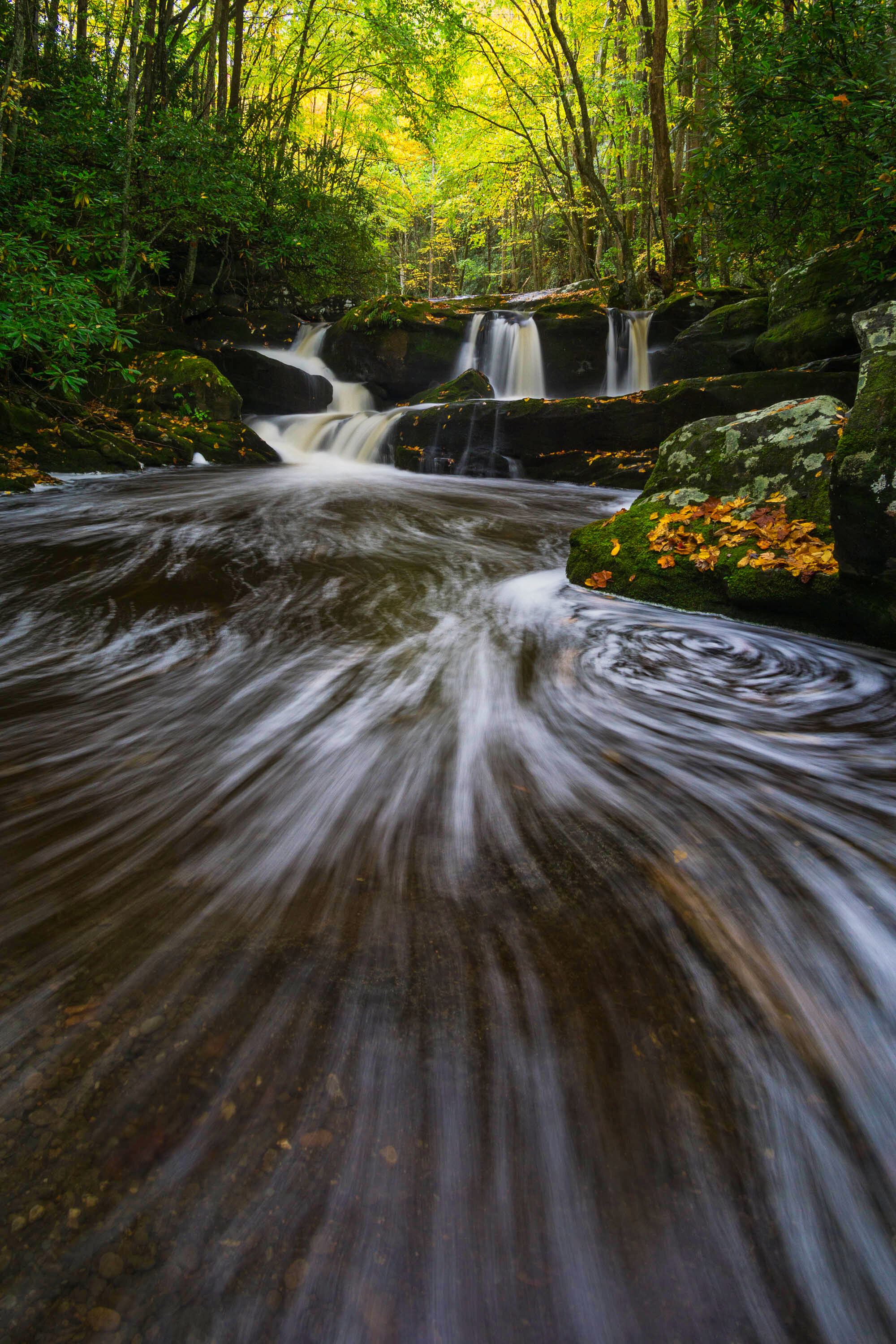 大烟山中间岔路口Waterfall.jpg