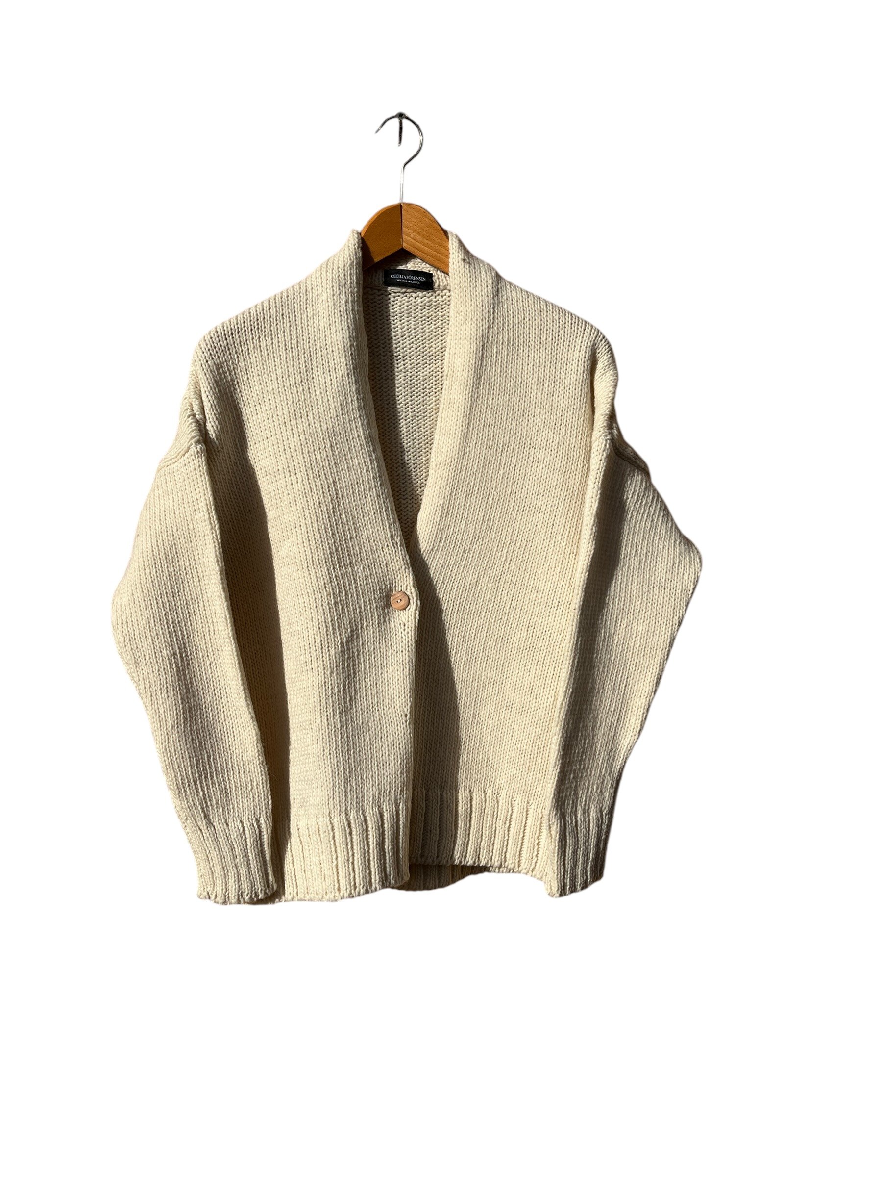 CECILIA SÖRENSEN ARTISAN CARDIGAN pure wool — CECILIA SÖRENSEN CECILIA SÖRENSEN ARTISAN CARDIGAN pure wool — CECILIA SÖRENSEN