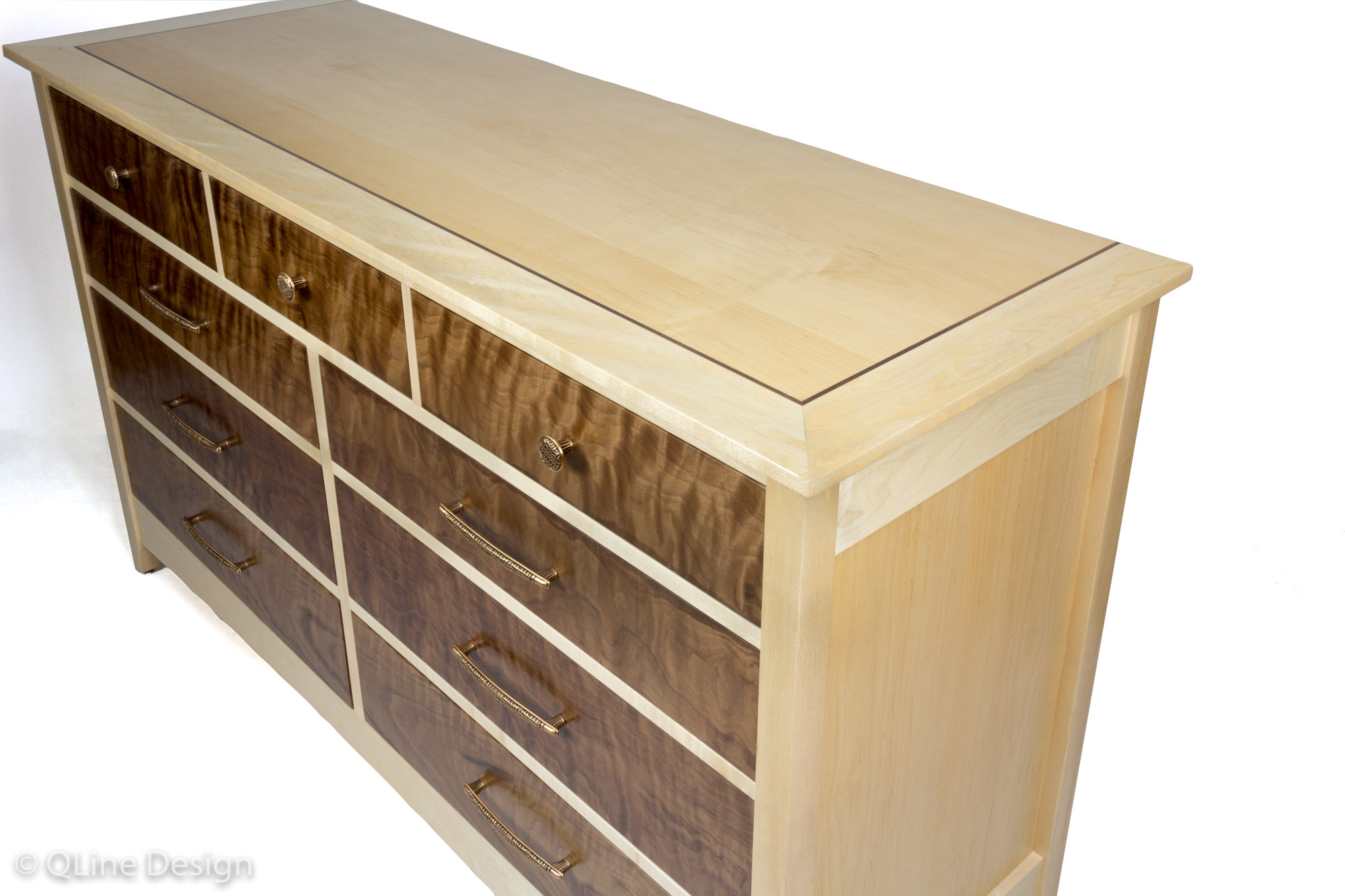 Qline Dresser With Hidden Compartments Qline Design