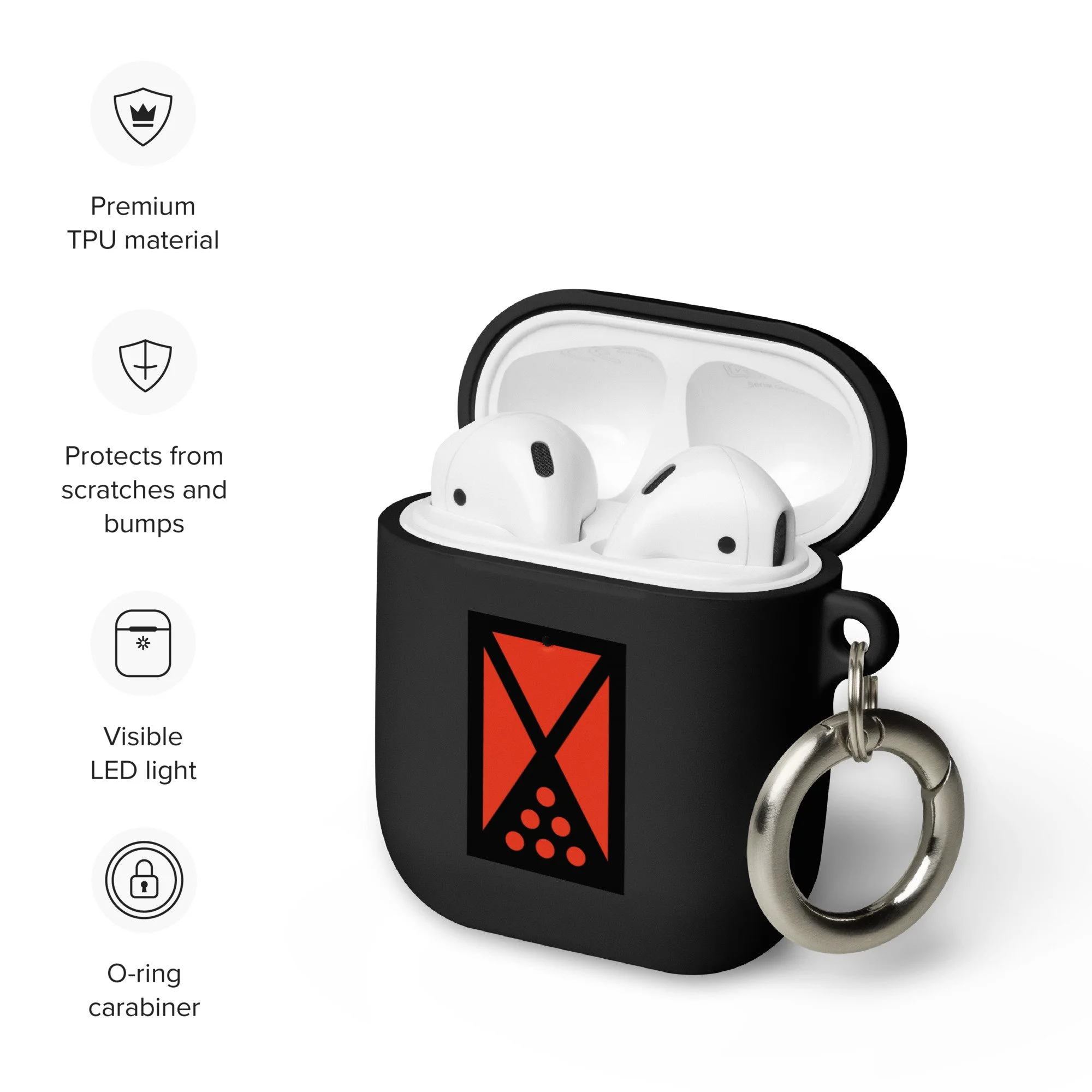 Off white air pods sales