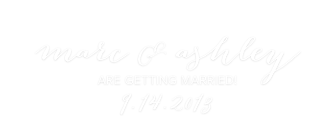 marc & ashley are getting married