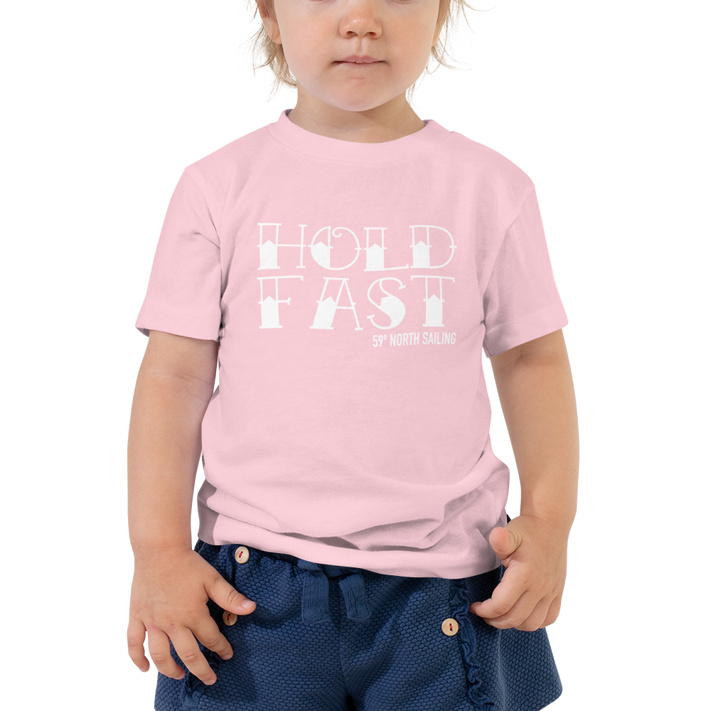 vriendelijke groet Fahrenheit camera HOLD FAST Toddler T-Shirt // Black or Pink