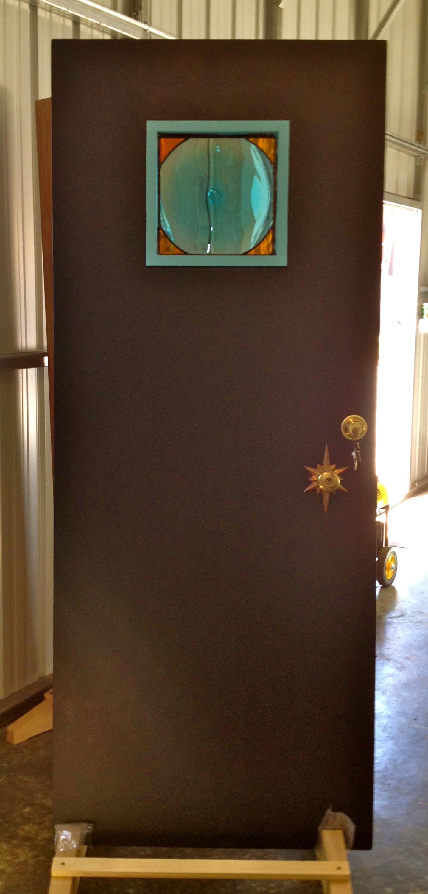Solid Slab Exterior Door Reclaimed Space