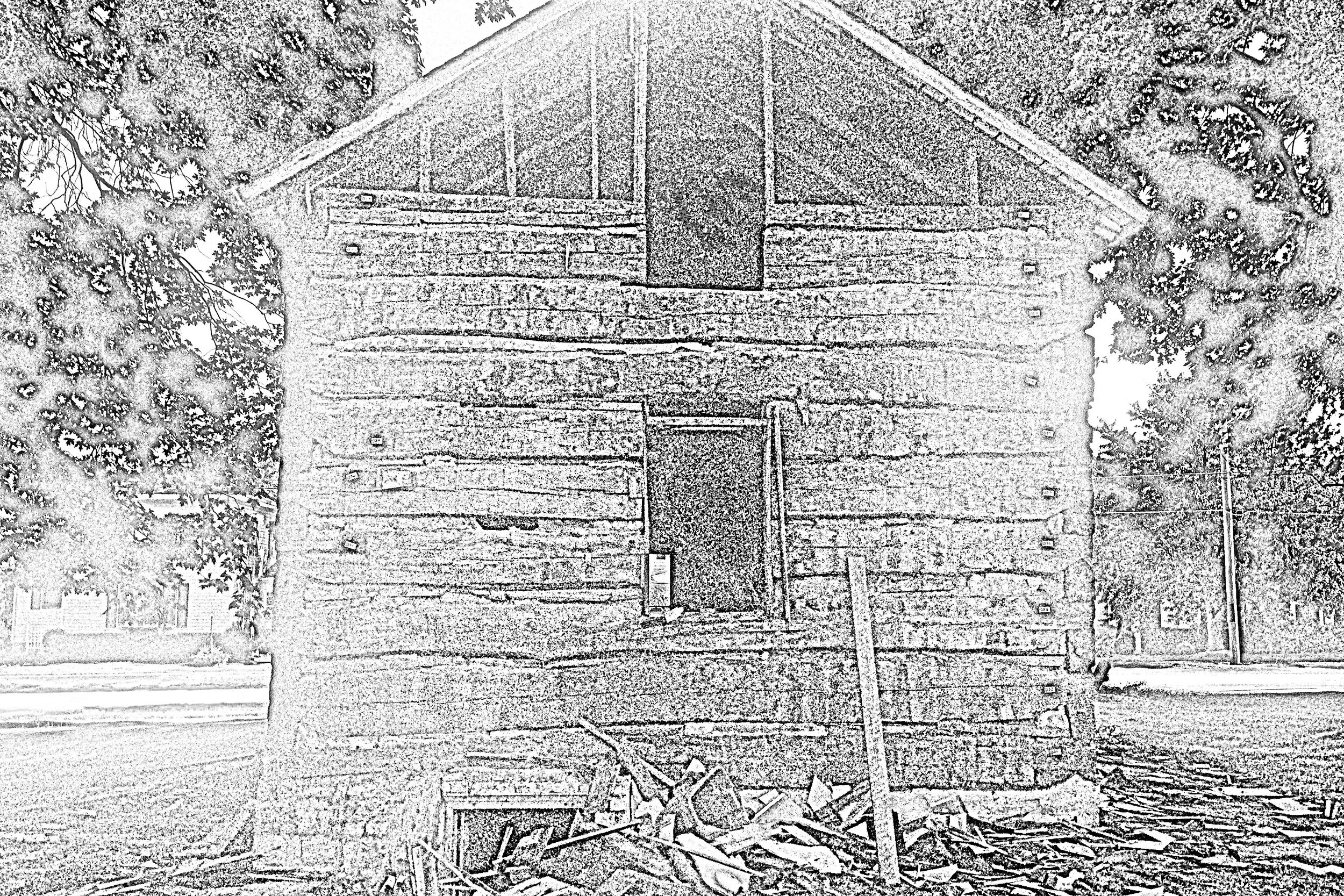 New Washington Log House 18ft X 24ft Mount Vernon Barn Company