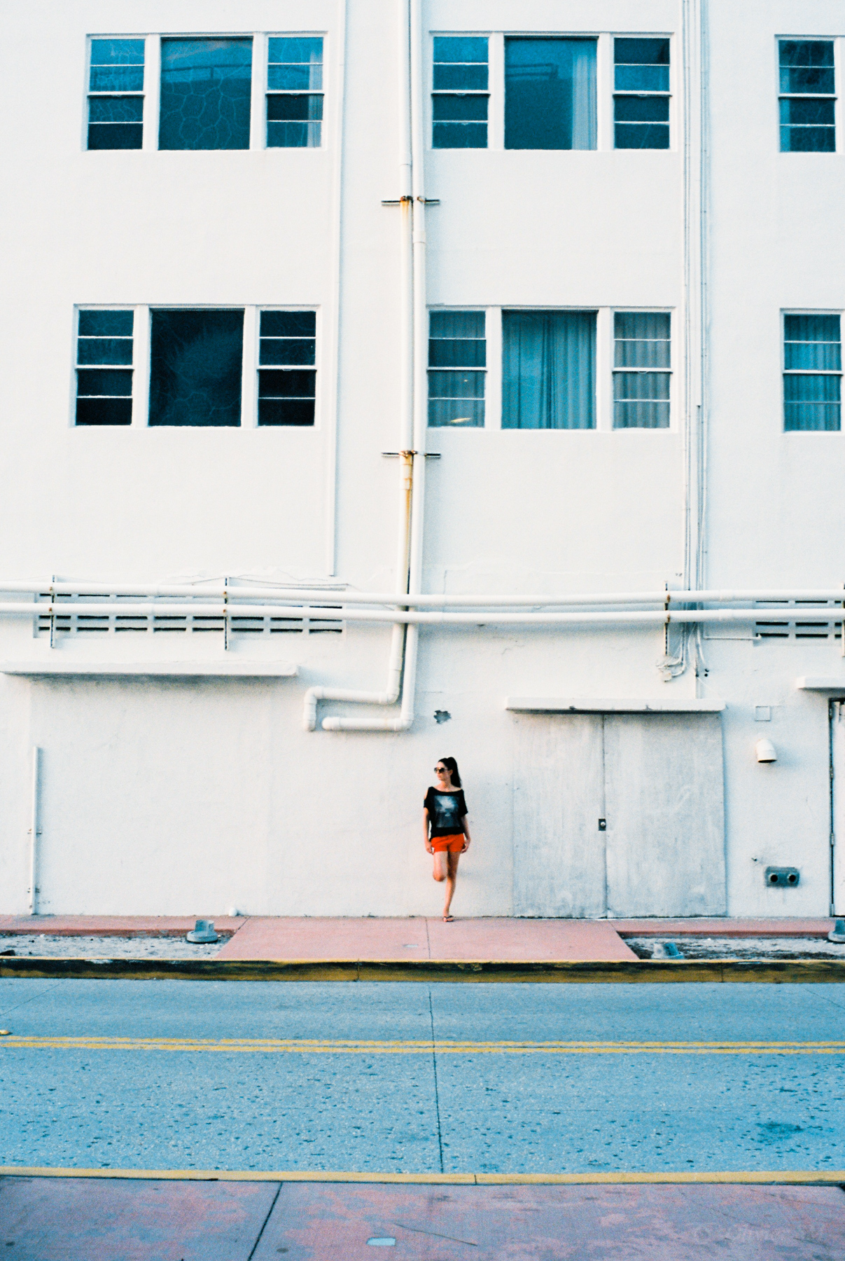 在街对面|美国迈阿密|&VoigtländerBessa R3M | Voigtländer35mm f / 1.4 Nokton Classic