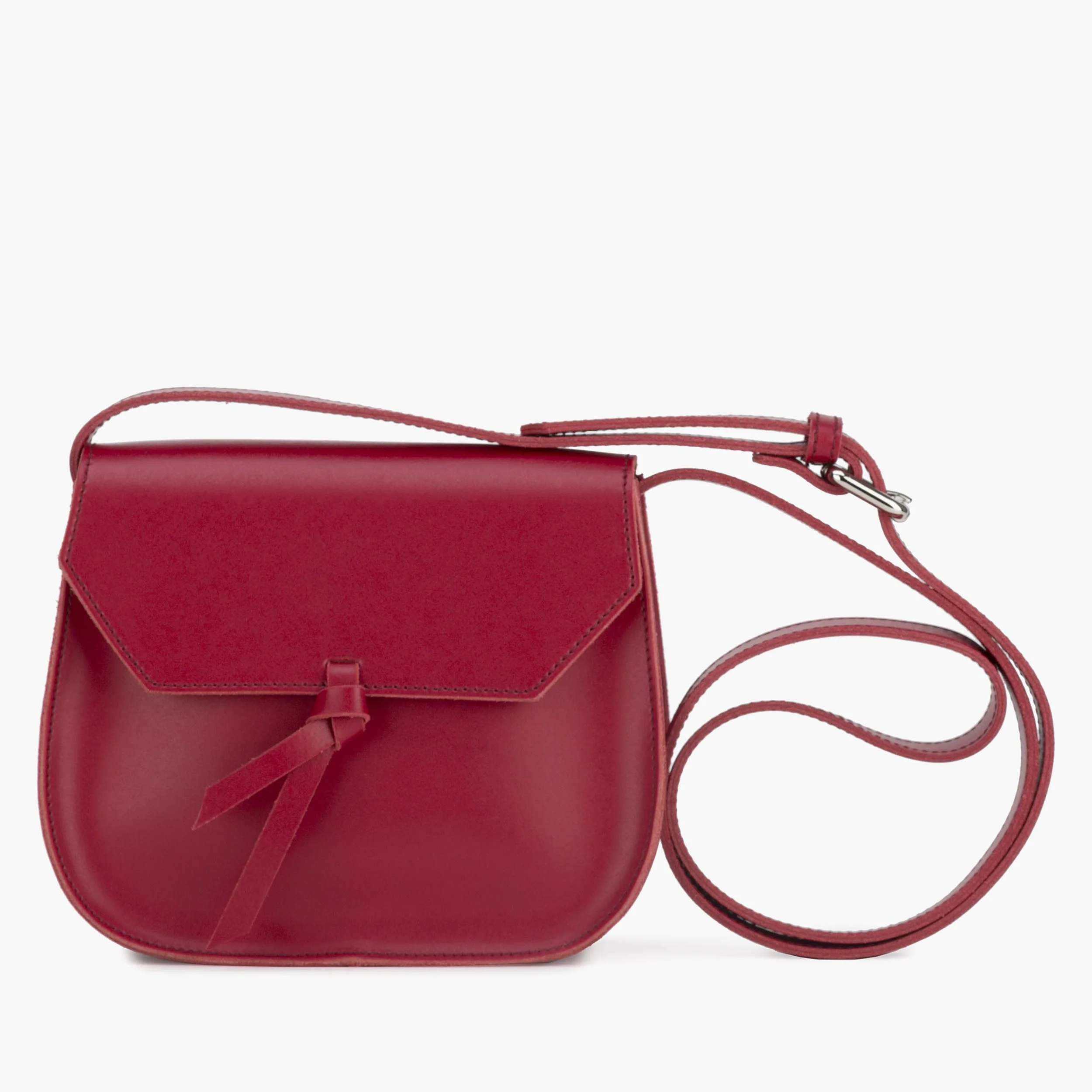 red mini handbag