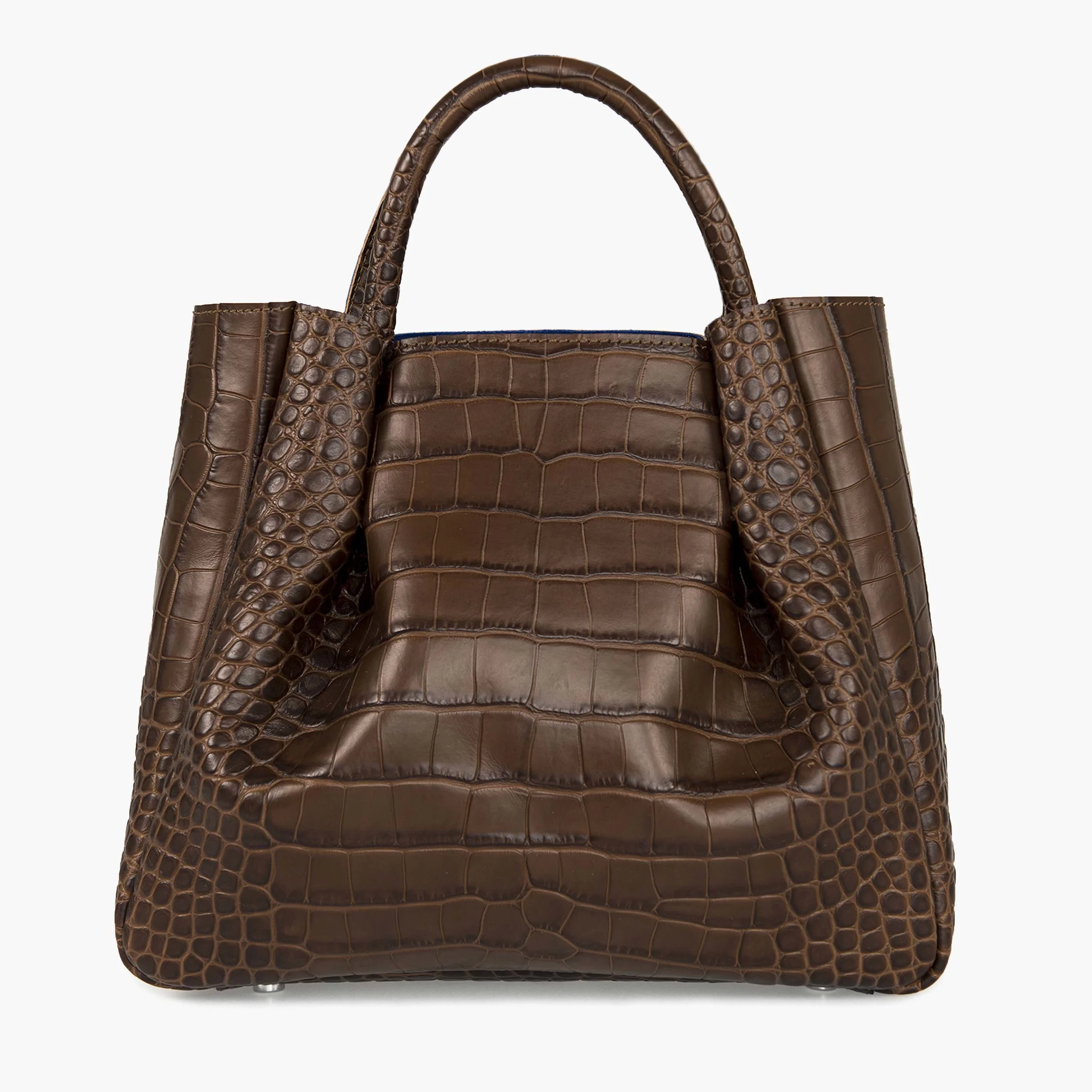 crocodile tote bag