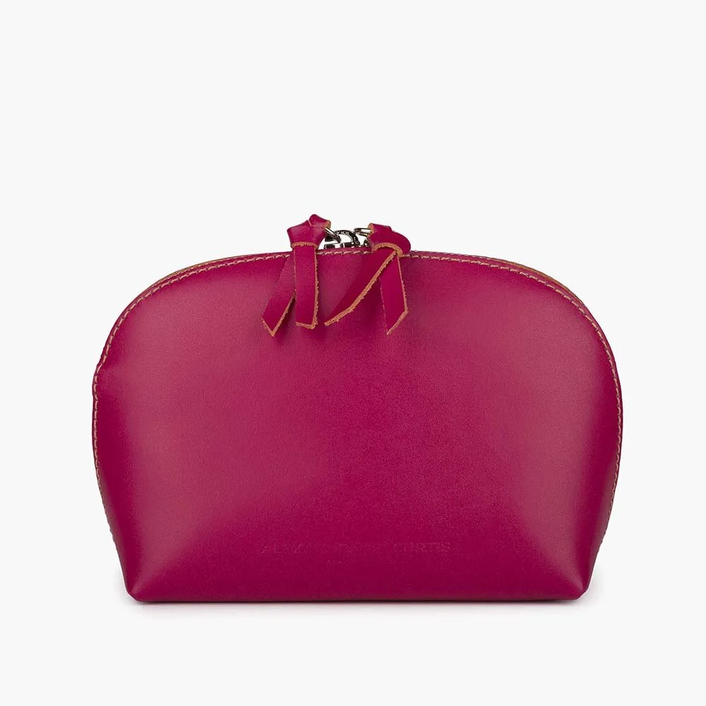 pink leather handbags