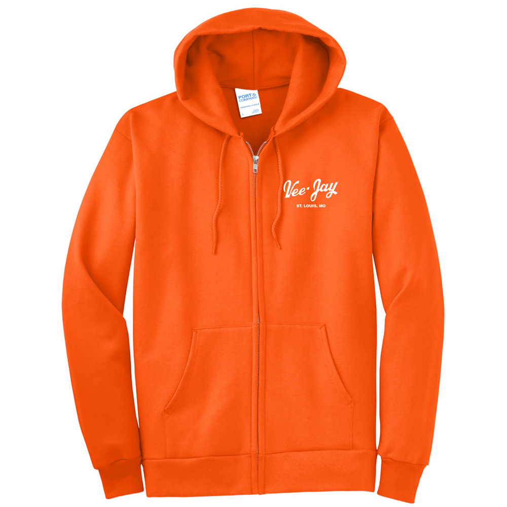 Full Zip Hoodie — Custom Screen Printing & Embroidery | Shirt Kong | St. Louis