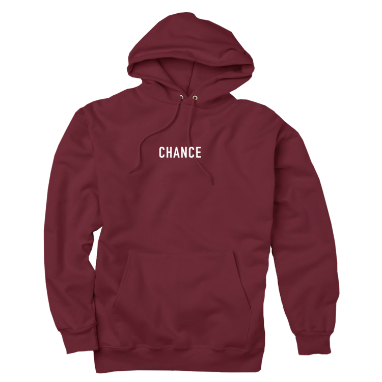 maroon hoodie