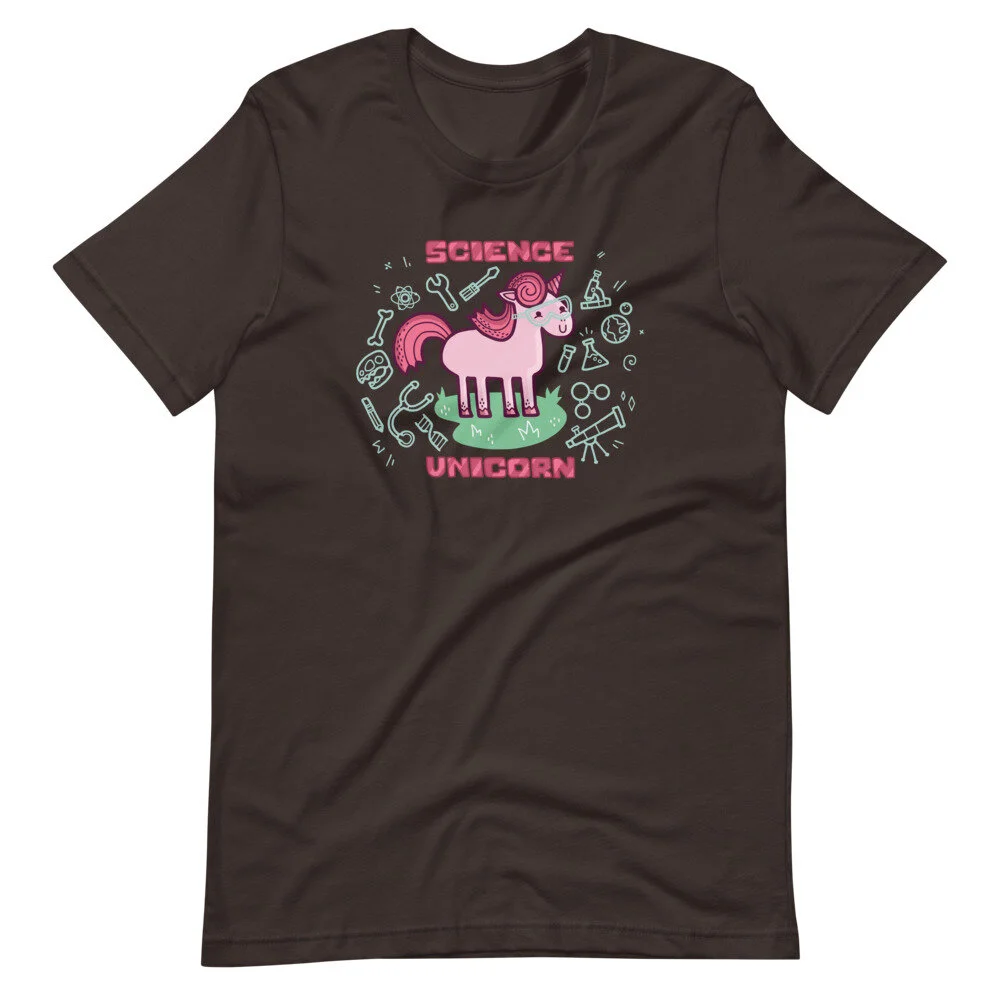 Science Unicorn - Short-Sleeve Unisex T-Shirt — Who Else Elliott
