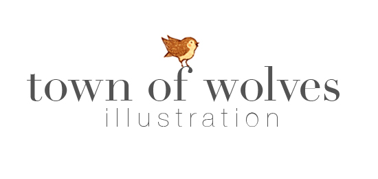 Town of Wolves Illustration