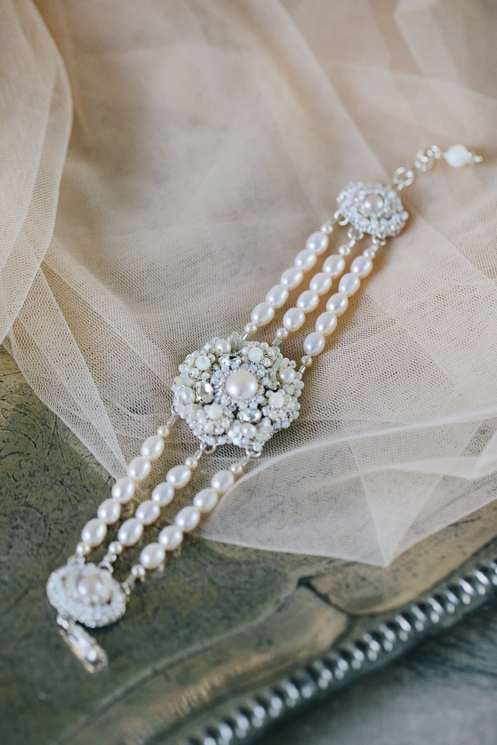 Venezia Bracelet — Edera Jewelry | Heirloom Lace Wedding Accessories