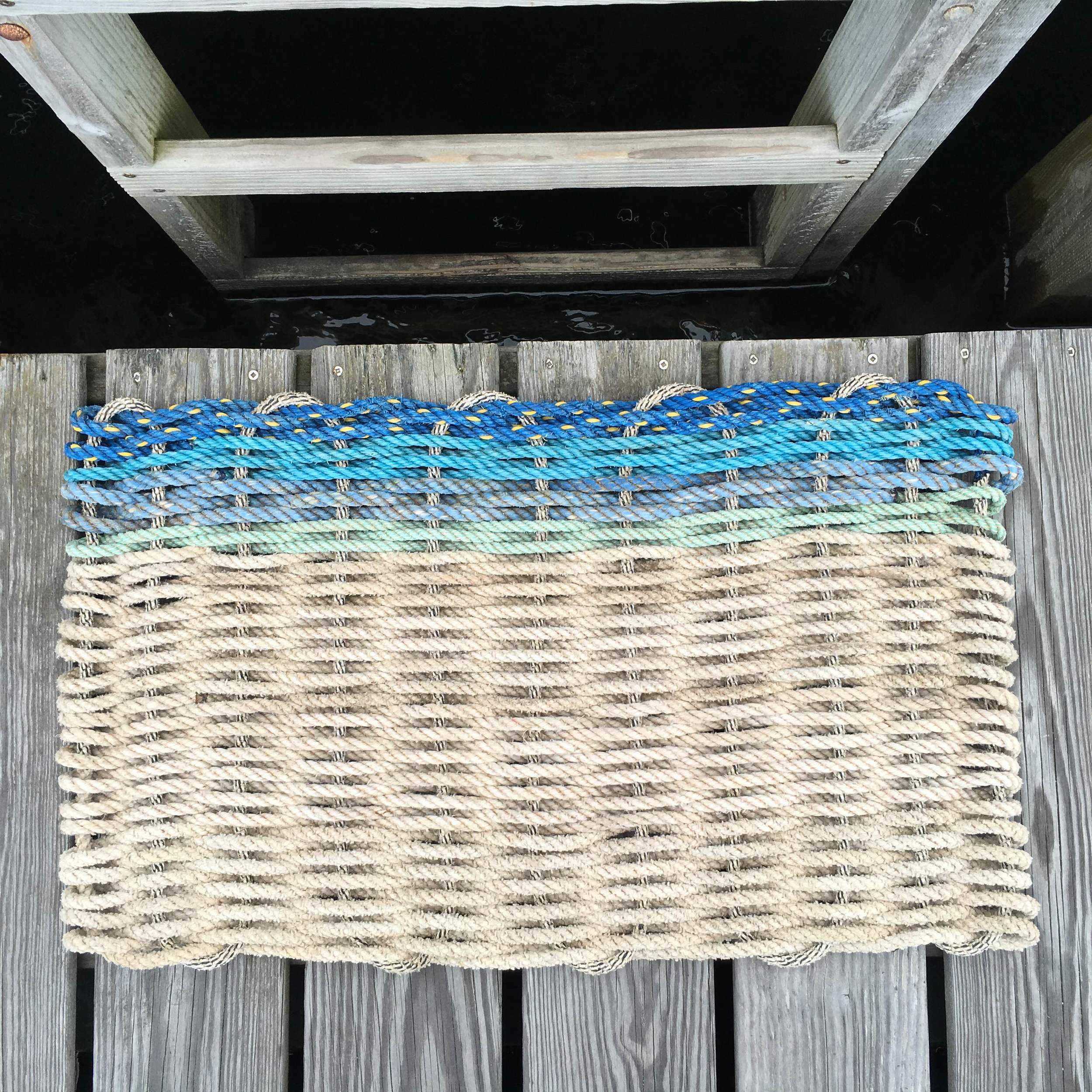 Recycled Lobster Rope Doormat Gooch S Wave Cape Porpoise