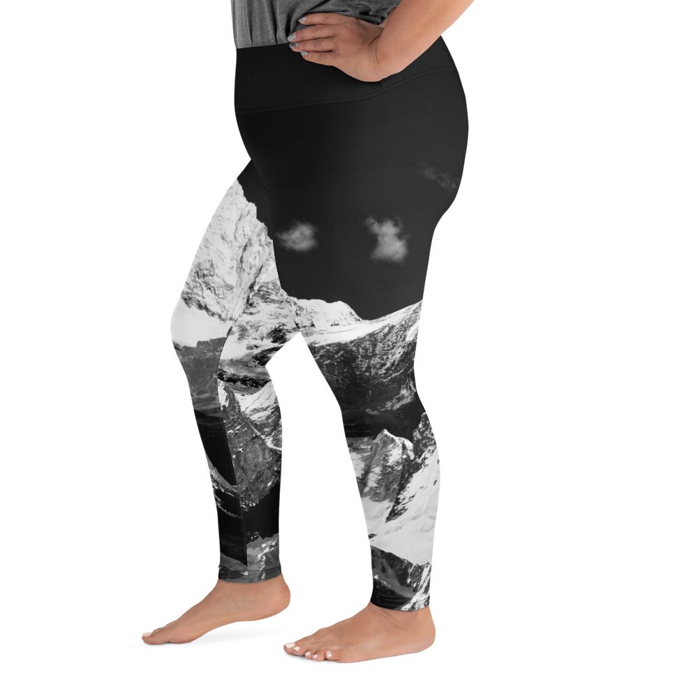 Plus size ombre leggings hot sale