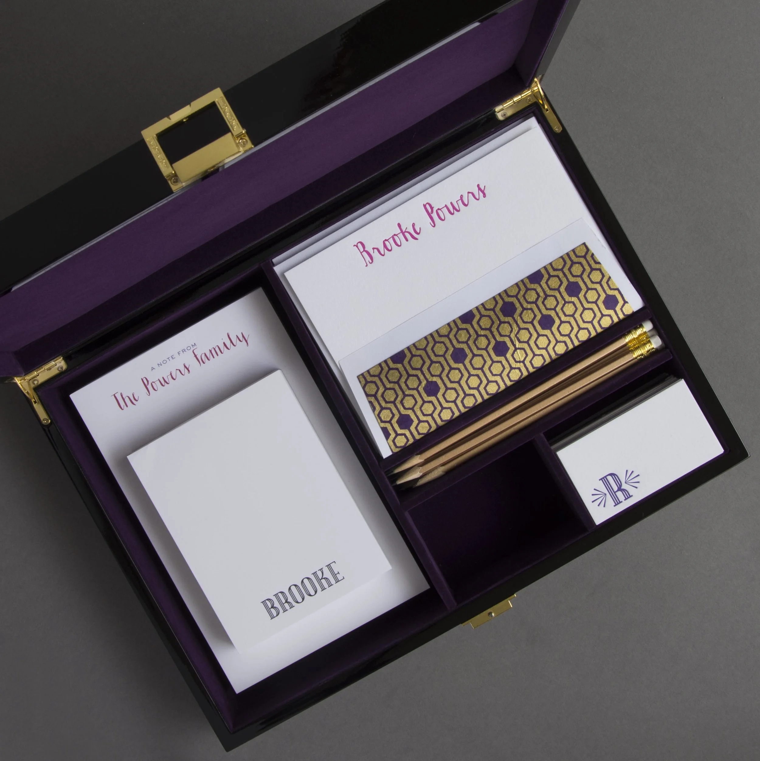 Purple Stationery Wardrobe Bp14 Haute Papier