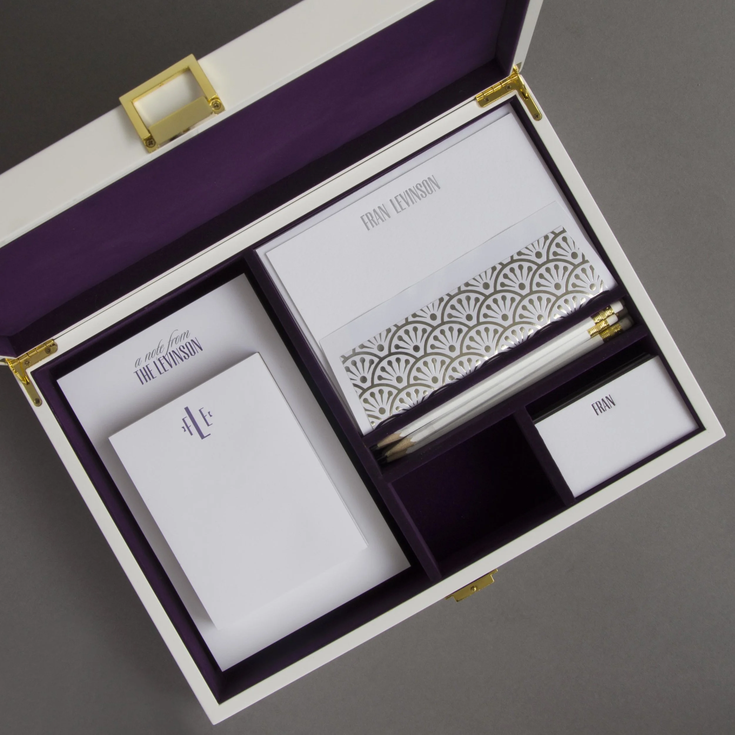 Purple Stationery Wardrobe Wp15 Haute Papier