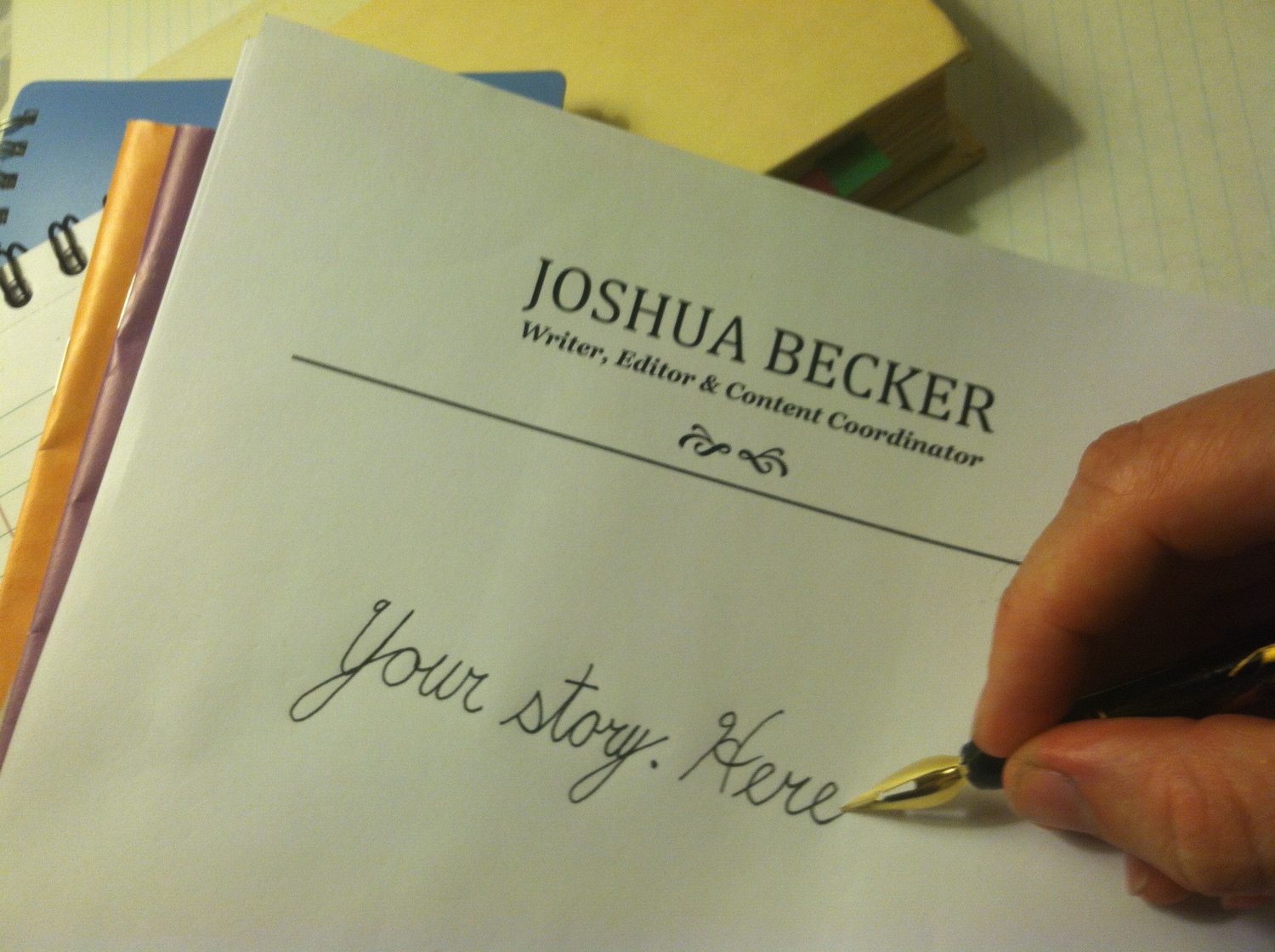 www.joshuabeckerwriter.com