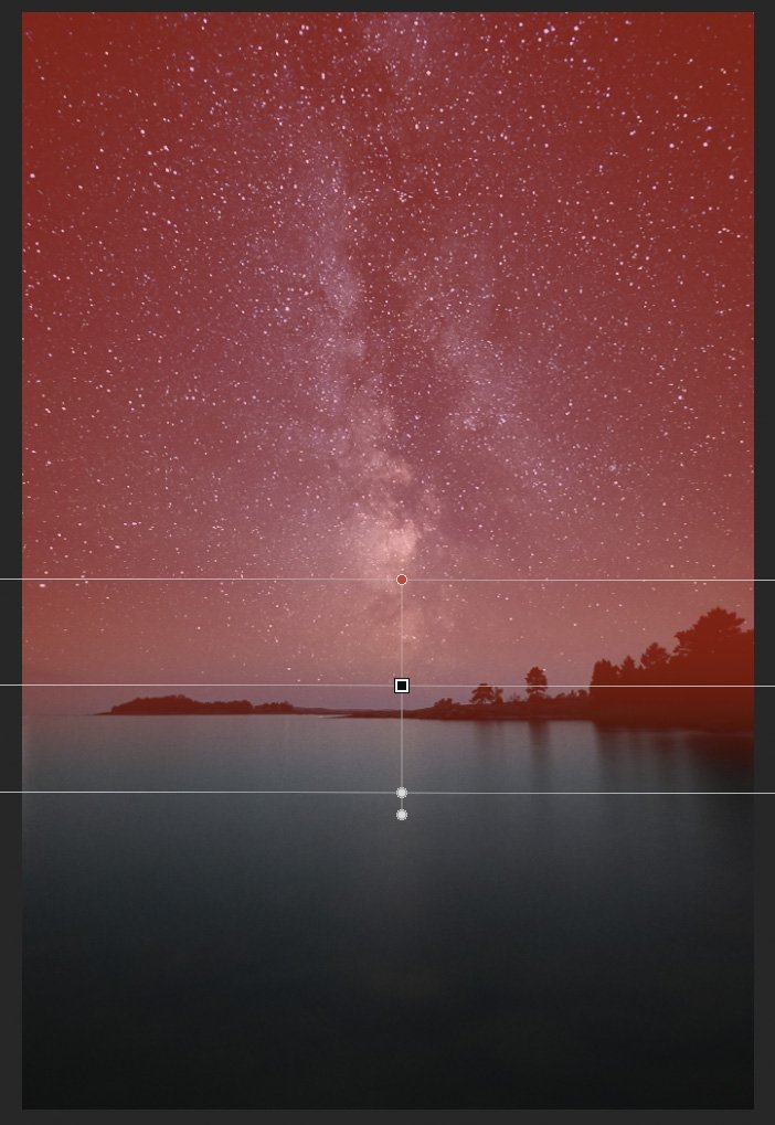 Astrophotography editing tutorial in Lightroom CC, Graduated Filters Milky Way