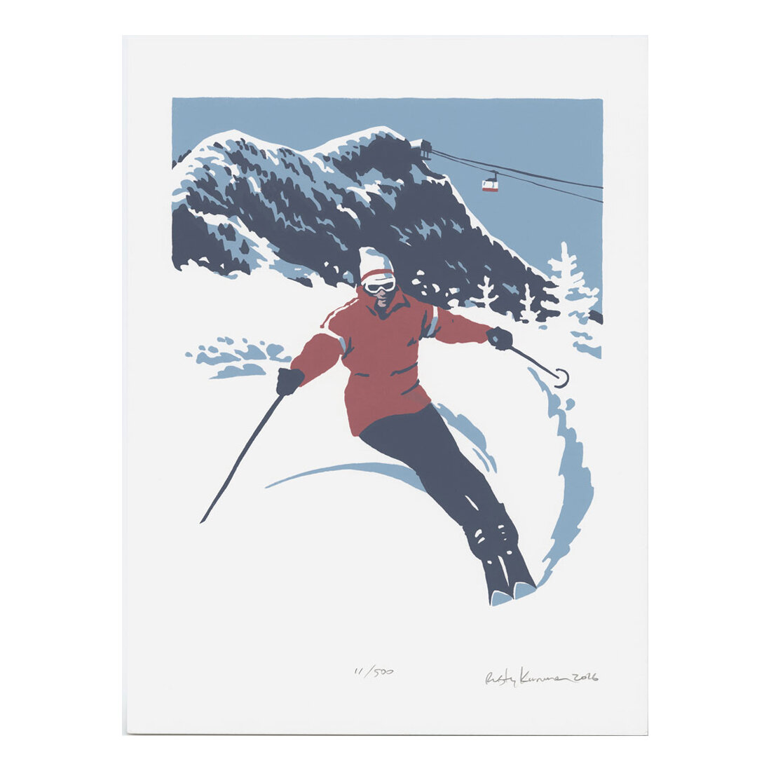 Jay Peak Ski Resort Poster 