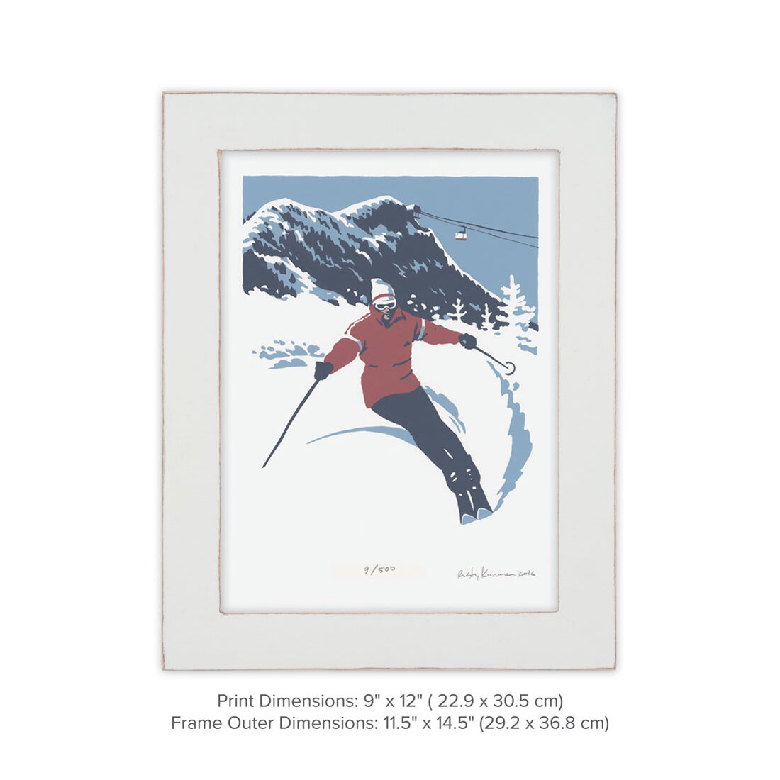 Crossed Skis Jay Peak Vermont 36x54 Giclee Gallery Print, Wall Decor Travel Poster Letterpress Crossed Skis Jay Peak Vermont 36x54 Giclee Gallery Print, Wall Decor Travel Poster Letterpress