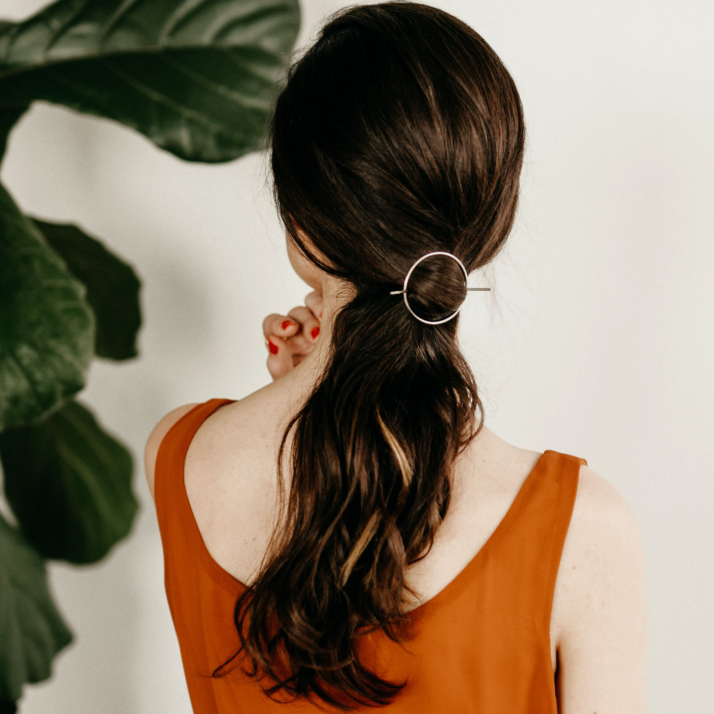 Orbital Hair Pin For Curly Thick Hair Favor Jewelry