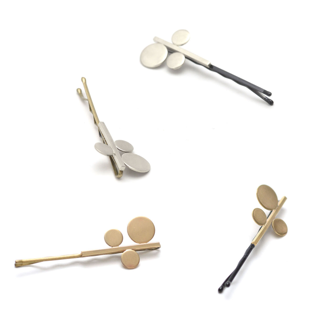 Modern Brass Nomad Bobbies Hair Pin Favor Jewelry